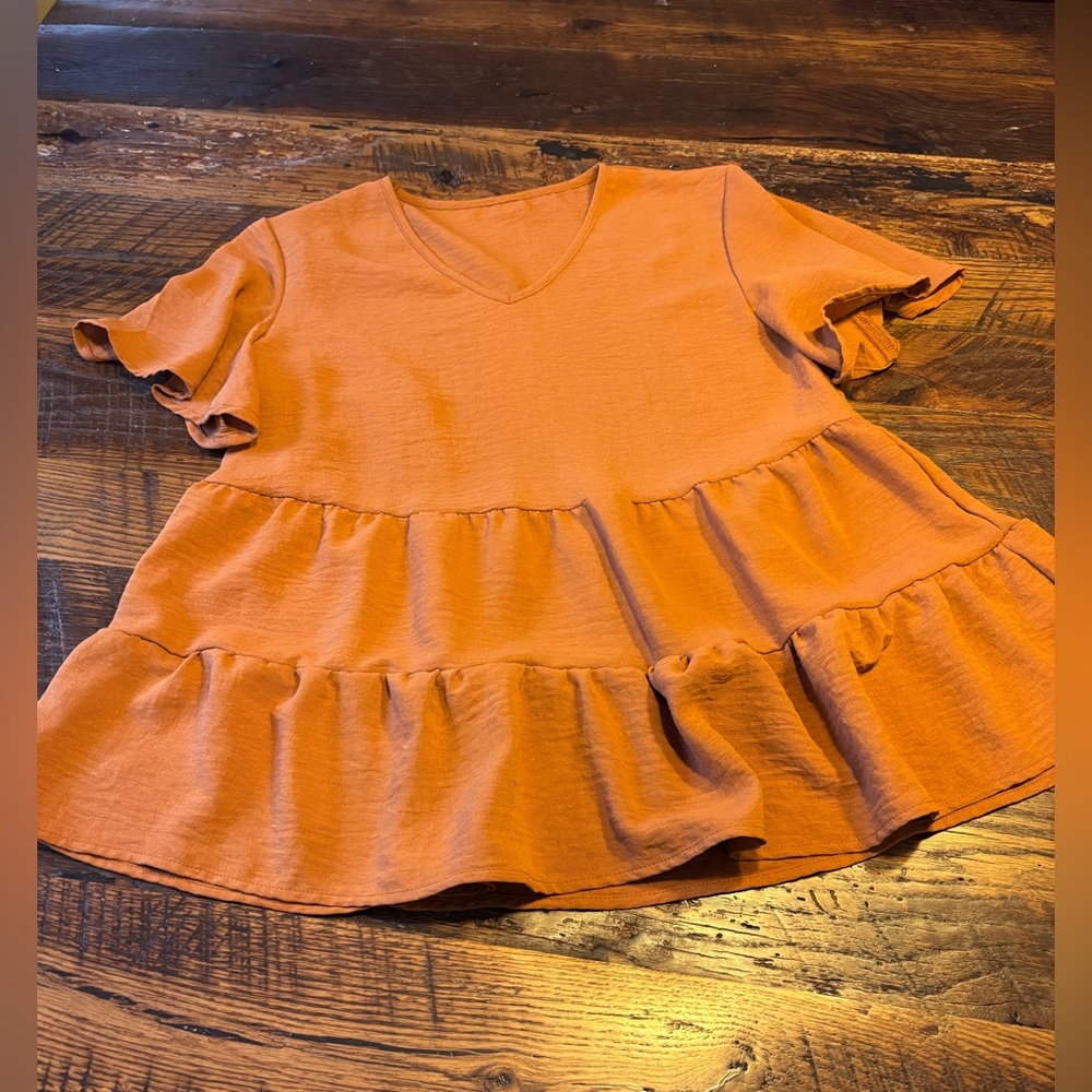Fall Sienna Color Top size Small